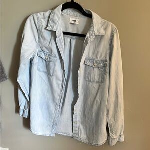 Old Navy Light Blue Shirt